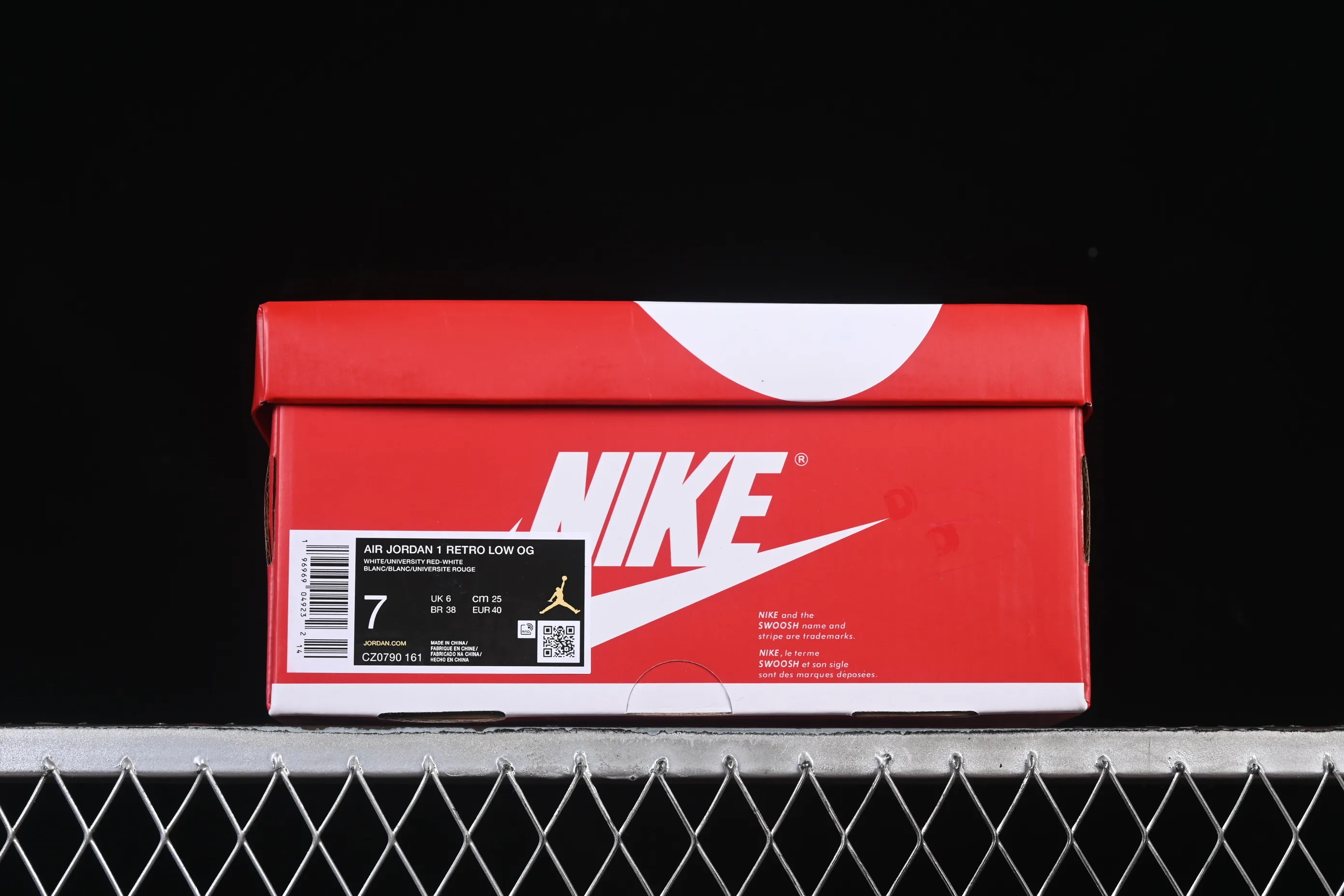 All categories Air Jordan Jordan series basketball shoes Air Jordan 1 Low Air Jordan 1 Low OG "University Red" AJ1 Joe 1 University Red low-top cultural and casual sneakers CZ0790-161